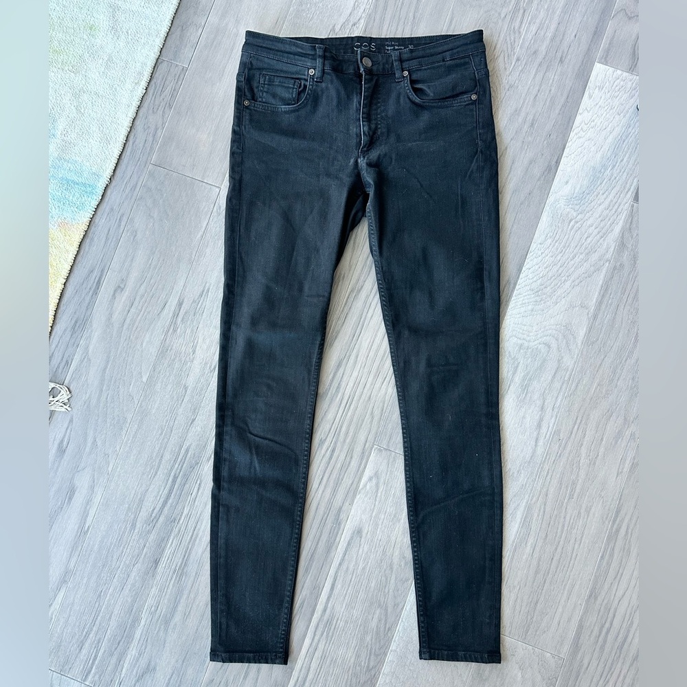 COS mid-rise super skinny jeans / 30